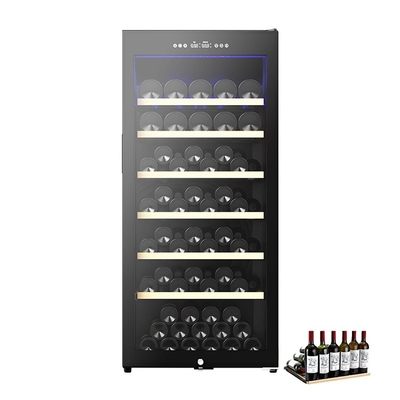 260L 130 Bottles Outdoor High Quality Cooler Humidifier Insulated Wine Cooler Cabinet Humidifier Insulated Wine Compressor Refrigeration Refrigerator