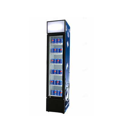 Strongest Double-temperature SHIJIE Showcase Beverage Front Refrigerator Wine Coolers Showcases Cabinet Coca-Cola Fridge
