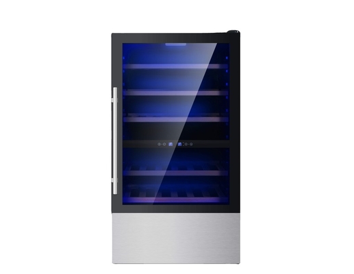 LED Lighting Single Wine Refrigere Wine Cellar Zone Wine Fridge Temperature Control Built-in Home Wine Cooler